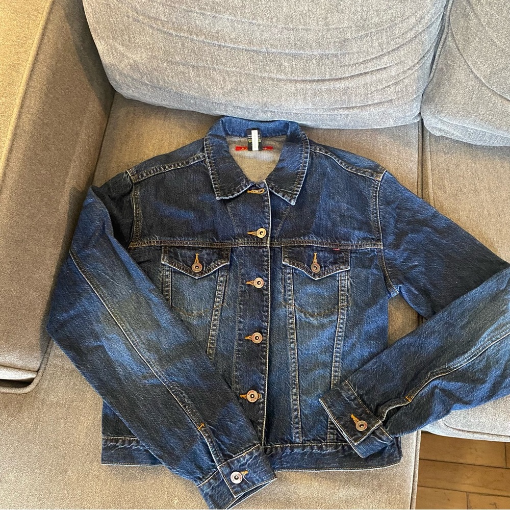 Alix cropped denim jacket
